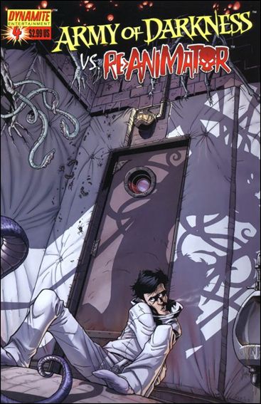 Army of Darkness vs Re-Animator issue 4 Nick Bradshaw Color Cover