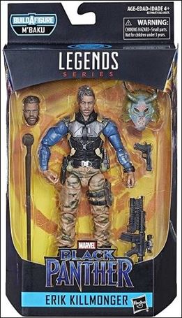 Marvel Legends Infinite: Black Panther (M'Baku Series) figure 3 Erik Killmonger