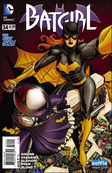 Batgirl (2011) issue 34-B Selfie Cover