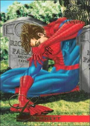 Marvel Annual Flair '95 (Base Set) card 50 Lifetheft