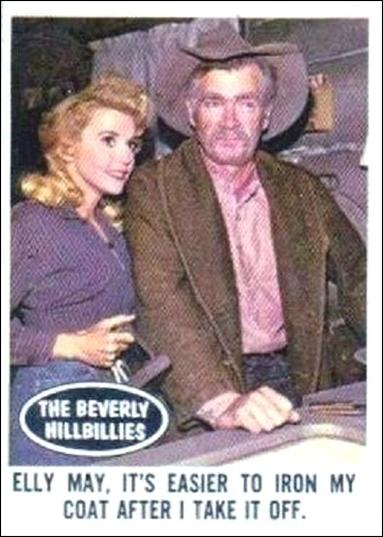 Beverly Hillbillies (Base Set) card 38 Elly May, It's Easier to Iron My Coat After I Take