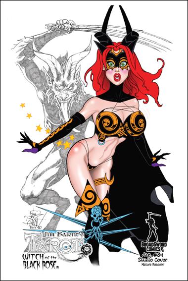 Tarot: Witch of the Black Rose issue 84-C Studio Cover 1:10 1/750