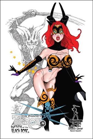 Tarot: Witch of the Black Rose issue 84-C Studio Cover 1:10 1/750