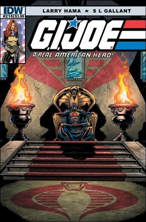G.I. Joe: A Real American Hero issue 216 S L Gallant Cover