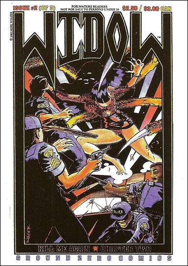 Widow Special Edition Collector's Card Set (1997) card 23 Classic Cover Gallery Widow: Kill Me Again #2