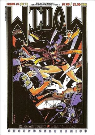 Widow Special Edition Collector's Card Set (1997) card 23 Classic Cover Gallery Widow: Kill Me Again #2