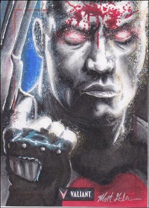 2013 Valiant Comics Preview Trading Card Set (Sketch Card Subset) card MaG-02