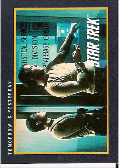 Star Trek 25th Anniversary: Series 1 (Base Set) card 41 Tomorrow is Yesterday