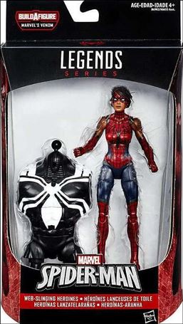 Marvel Legends Series: Spider-Man (Venom Series)  figure 6 Web-Slinging Heroines (Spider-Girl)