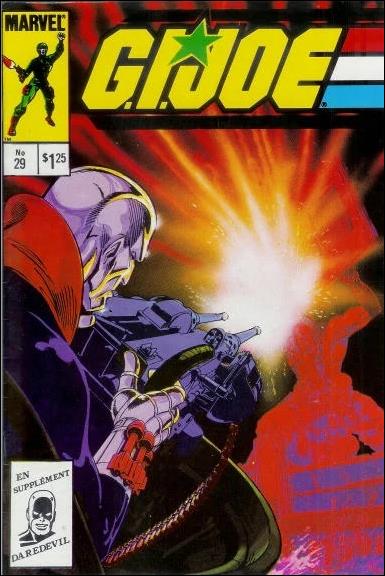 G.I. Joe: A Real American Hero issue 29-E French-Canadian Price Cover