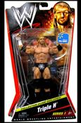 WWE (Series 01) figure 6-C Triple H (with Collector's Guide)