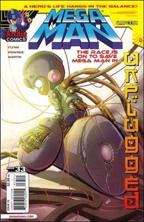 Mega Man issue 33 Brent McCarthy Cover