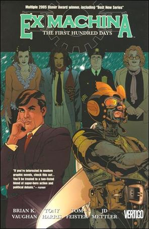 Ex Machina issue 1-D The First Hundred Days