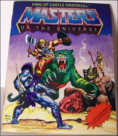 Masters of the Universe (1981) issue 1.4-B Mini Comic - "Illustrated Book" - U.S.A. Cover
