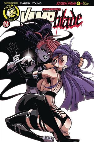 Vampblade Season 4 issue 6-E Marco Maccagni Catfight Standard Cover