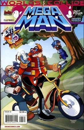 Mega Man issue 25-B Jamal Peppers & Spaz 