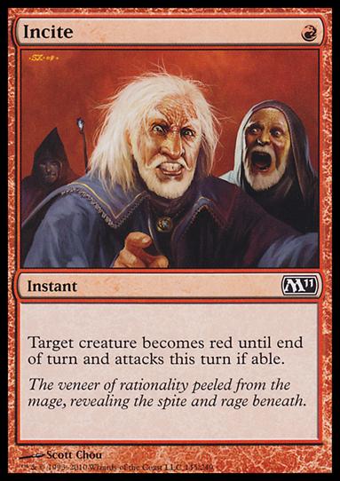 Magic the Gathering: 2011 Core Set (Base Set) card 145 Incite
