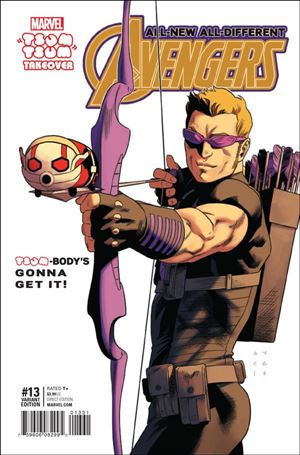 All-New, All-Different Avengers issue 13-B Mahmud Asrar Tsum Tsum Cover