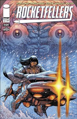 Rocketfellers issue 7.00-C Marco Santucci Cardstock Cover