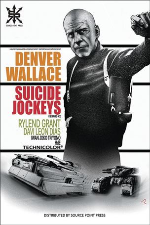 Suicide Jockeys issue 2-B Fabio Alves Cover