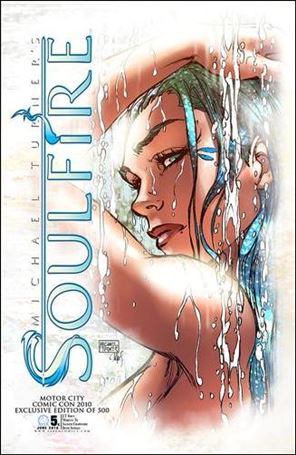 Michael Turner's Soulfire (2009) issue 5-C Michael Turner Motor City Comic Con Cover 1/500