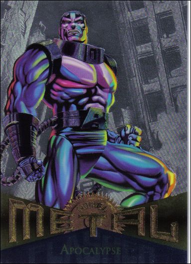 Marvel Metal (Parallel Flasher Set) card 82 Apocalypse