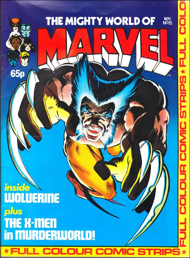 Mighty World of Marvel (UK) (1983) issue 6 Cardstock Cover