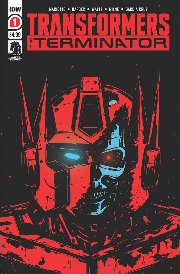 Transformers vs the Terminator issue 1-G Gavin Fullerton Cover (2nd Printing)