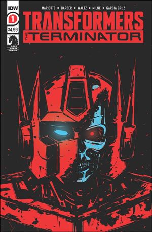 Transformers vs the Terminator issue 1-G Gavin Fullerton Cover (2nd Printing)
