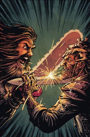 Army of Darkness Forever issue 12-E Chris Burnham Virgin 1:10 Cardstock Cover