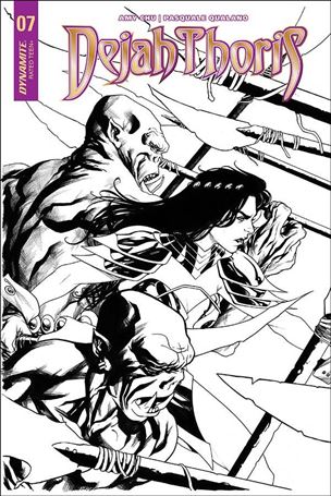 Dejah Thoris (2018) issue 7-D Mike McKone 1:10 Black & White Cover