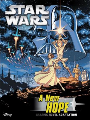 Star Wars: A New Hope Graphic Novel Adaptation Cover Image 1