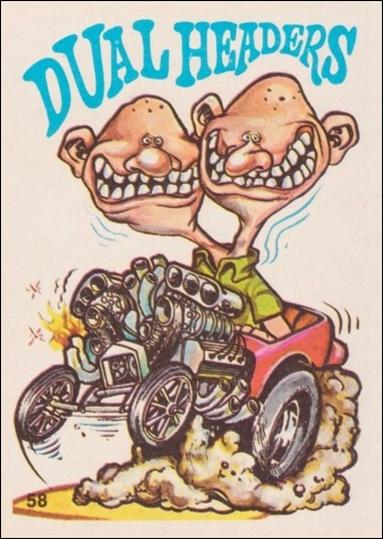 Fabulous Odd Rods (Base Set) card 58 Dual Headers