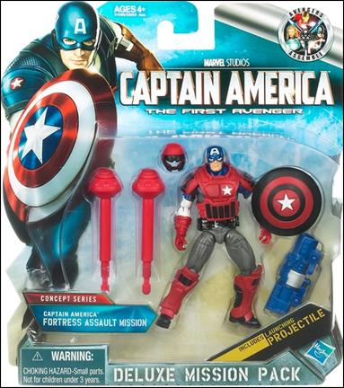 Captain America: The First Avenger (Deluxe Mission Packs) figure 3 Captain America Fortress Assault Mission (Concept)