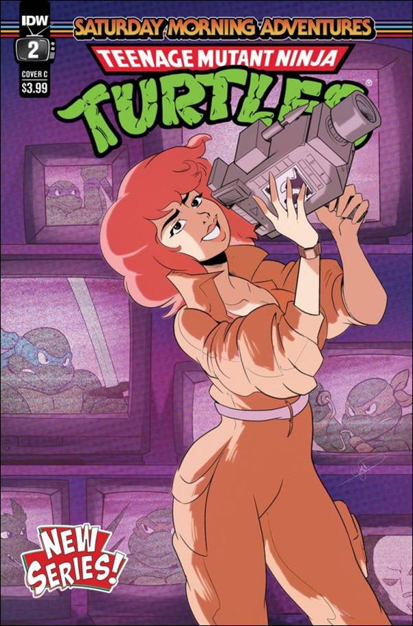 Teenage Mutant Ninja Turtles: Saturday Morning Adventures Continued issue 2-C Gigi Dutreix Cover