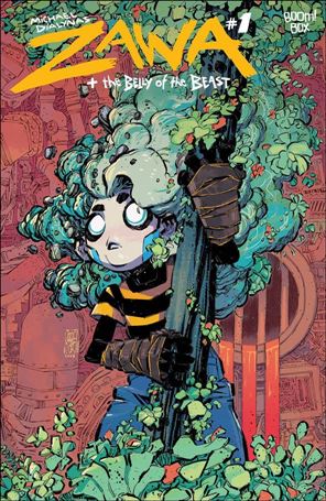 Zawa + The Belly of the Beast issue 1-B Jorge Corona Cover