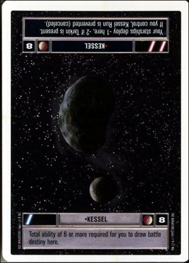 Star Wars: Premiere Unlimited (Base Set) card 134 Kessel