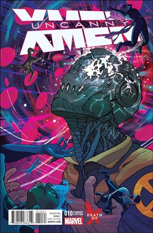 Uncanny X-Men (2016) issue 10-B Christian Ward Death of X Cover