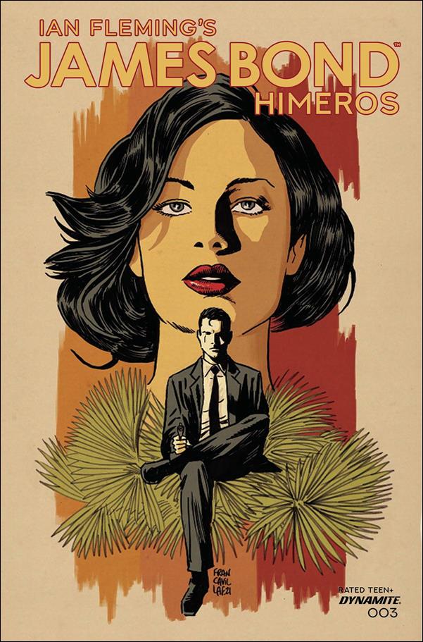 James Bond: Himeros issue 3 Francesco Francavilla Cover
