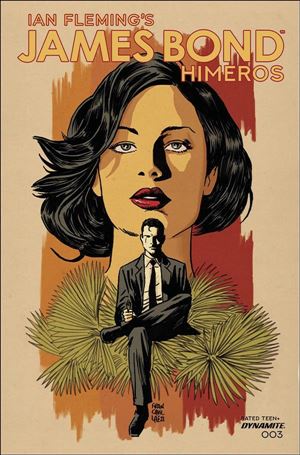 James Bond: Himeros issue 3 Francesco Francavilla Cover