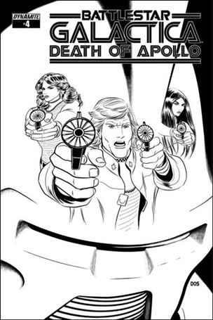 (Classic) Battlestar Galactica: The Death of Apollo issue 4-E Dietrich Smith 1:10 Cover