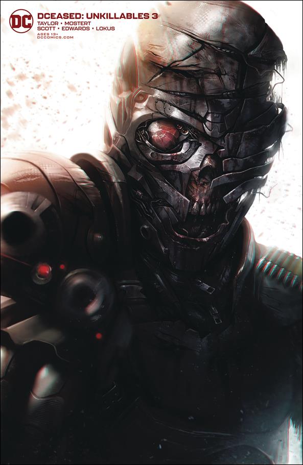 DCeased: Unkillables issue 3-B Francesco Mattina Cardstock Cover