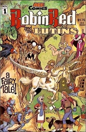 Robin Red and the Lutins Cover Image 1