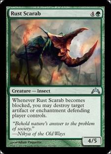 Magic the Gathering: Gatecrash (Base Set) card 130 Rust Scarab