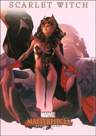 2008 Marvel Masterpieces: Series 2 (Jumbo Box Topper Subset) card 2 Scarlet Witch