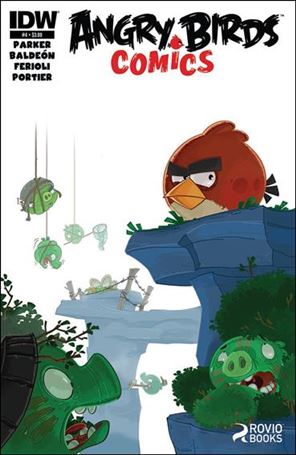 Angry Birds Comics (2014) issue 4 Jean-Michel Boesch Wraparound Cover