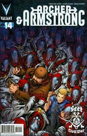 Archer & Armstrong (2012) issue 14 Khari Evans Cover