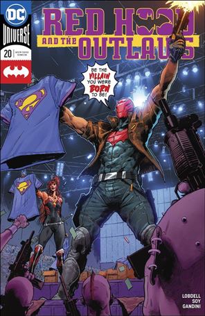 Red Hood and the Outlaws (2016) issue 20 Trevor Hairsine Cover