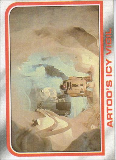 Star Wars: The Empire Strikes Back: Series 1 (Base Set) card 29 Artoo's Icy Vigil