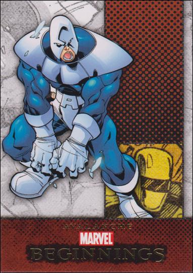 Marvel Beginnings: Series 1 (Base Set) card 179 Avalanche